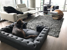 Load image into Gallery viewer, &quot;Balmoral&quot; Dog Beds - Real Leathers
