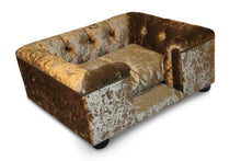 Load image into Gallery viewer, &quot;Sandringham&quot; Dog Beds - Crushed Velvets