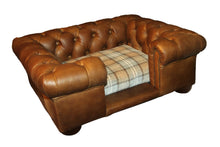 Load image into Gallery viewer, &quot;Balmoral&quot; Dog Beds - Real Leathers