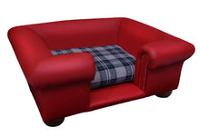 Load image into Gallery viewer, &quot;Buckingham&quot; Dog Beds - Real Leathers