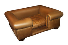 Load image into Gallery viewer, &quot;Buckingham&quot; Dog Beds - Real Leathers