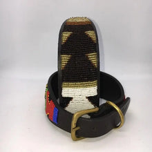 Load image into Gallery viewer, Greyhound beaded leather Dog Collars - Neck size 15"-17" (38-44cm) 2" (5cm) wide - Click to select colour Scott's of London