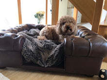 Load image into Gallery viewer, &quot;Balmoral&quot; Dog Beds - Real Leathers