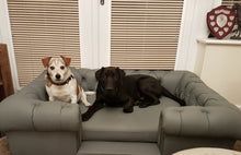 Load image into Gallery viewer, &quot;Balmoral&quot; Dog Beds - Real Leathers