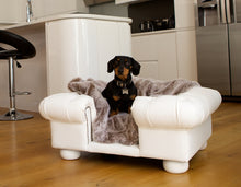 Load image into Gallery viewer, &quot;Balmoral&quot; Dog Beds - Faux Leathers
