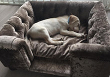 Load image into Gallery viewer, &quot;Sandringham&quot; Dog Beds - Crushed Velvets