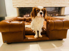 Load image into Gallery viewer, "Balmoral" Luxury Dog Beds - Real Leathers Scott's of London