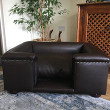 Load image into Gallery viewer, "Windsor" Luxury Dog Beds - Faux Leathers Scott's of London