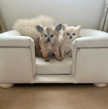 Load image into Gallery viewer, "Windsor" Luxury Dog Beds - Faux Leathers Scott's of London