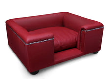 Load image into Gallery viewer, "Windsor" Luxury Dog Beds - Real Leathers Scott's of London