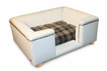 Load image into Gallery viewer, "Windsor" Luxury Dog Beds - Faux Leathers Scott's of London
