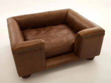 Load image into Gallery viewer, "Windsor" Luxury Dog Beds - Real Leathers Scott's of London