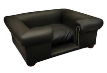 Load image into Gallery viewer, "Buckingham" Luxury Dog Beds - Faux Leathers Scott's of London