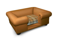 Load image into Gallery viewer, "Buckingham" Luxury Dog Beds - Faux Leathers Scott's of London