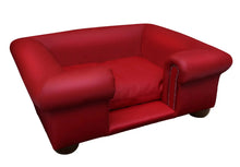 Load image into Gallery viewer, "Buckingham" Luxury Dog Beds - Real Leathers Scott's of London