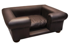 Load image into Gallery viewer, "Buckingham" Luxury Dog Beds - Real Leathers Scott's of London