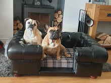 Load image into Gallery viewer, "Balmoral" Luxury Dog Beds - Faux Leathers Scott's of London