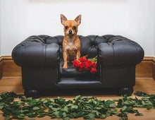 Load image into Gallery viewer, "Balmoral" Luxury Dog Beds - Faux Leathers Scott's of London