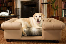 Load image into Gallery viewer, "Balmoral" Luxury Dog Beds - Faux Leathers Scott's of London