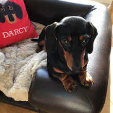 Load image into Gallery viewer, "Buckingham" Luxury Dog Beds - Faux Leathers Scott's of London
