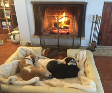Load image into Gallery viewer, "Sandringham" Luxury Dog Beds - Real Leathers Scott's of London