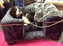 Load image into Gallery viewer, "Windsor" Luxury Dog Beds - Crushed Velvets Scott's of London