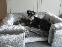 Load image into Gallery viewer, "Sandringham" Luxury Dog Beds - Crushed Velvets Scott's of London