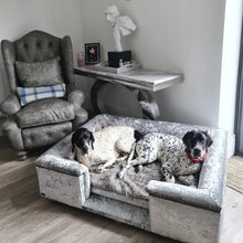 Load image into Gallery viewer, "Windsor" Luxury Dog Beds - Crushed Velvets Scott's of London