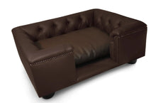 Load image into Gallery viewer, "Sandringham" Luxury Dog Beds - Faux Leathers Scott's of London