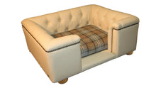Load image into Gallery viewer, "Sandringham" Luxury Dog Beds - Faux Leathers Scott's of London