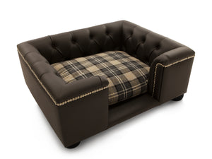 "Sandringham" Dog Beds - Faux Leathers