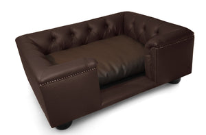 "Sandringham" Dog Beds - Faux Leathers