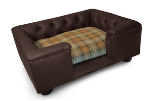 "Sandringham" Dog Beds - Faux Leathers