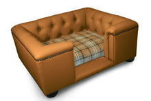 Load image into Gallery viewer, &quot;Sandringham&quot; Dog Beds - Faux Leathers