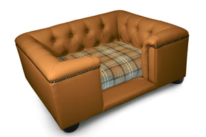 "Sandringham" Dog Beds - Faux Leathers