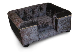 "Sandringham" Dog Beds - Crushed Velvets