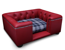 Load image into Gallery viewer, &quot;Sandringham&quot; Dog Beds - Real Leathers