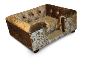 "Sandringham" Dog Beds - Crushed Velvets