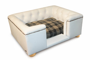 "Sandringham" Dog Beds - Faux Leathers