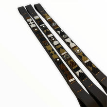 Load image into Gallery viewer, Beaded leather Brow-Bands 3/4" (2cm) wide Scott's of London