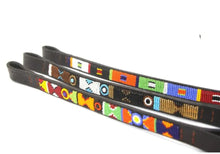 Load image into Gallery viewer, Beaded leather Brow-Bands 3/4" (2cm) wide Scott's of London