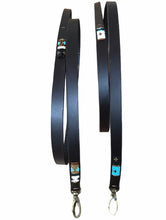 Load image into Gallery viewer, Partially Beaded leather Toy &amp; Small Dog Leads - 1/2" (1.5cm) wide - 44" (112cm) long (price inclusive of VAT)