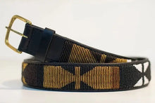 Load image into Gallery viewer, Beaded leather Maasai belts Scott's of London