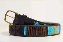 Load image into Gallery viewer, Beaded leather Maasai belts Scott's of London